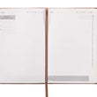 Load image into Gallery viewer, Baxter Undated Planner Brown Faux Leather
