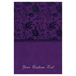 Load image into Gallery viewer, Personalized NKJV Large Print Personal Size Reference Bible Indexed Purple New King James Version
