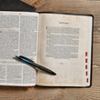 Load image into Gallery viewer, Personalized CSB Tony Evans Study Bible Black Genuine Leather Indexed
