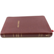 Load image into Gallery viewer, Personalized KJV Thinline Bible Comfort Print Burgundy Leathersoft

