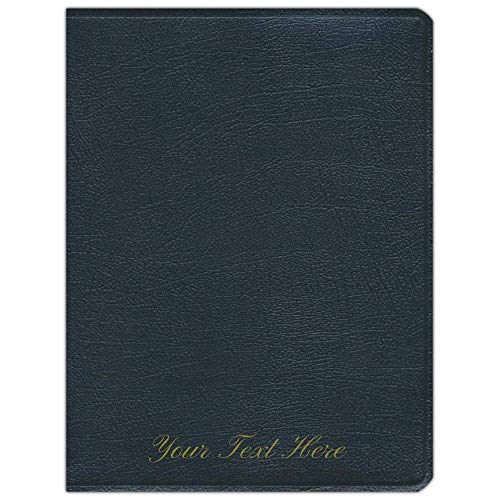 Personalized The Hebrew-Greek Key Word Study Bible: NASB-77 Edition Black Bonded