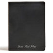Load image into Gallery viewer, Personalized CSB Tony Evans Study Bible Black Genuine Leather
