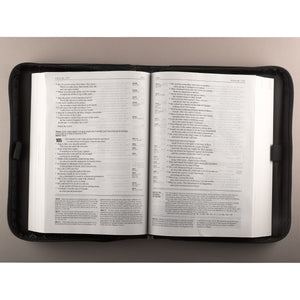 Serenity Prayer Two-tone Aqua Faux Leather Personalized Bible Cover for Women