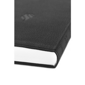 Personalized Custom Text Your Name ESV Premium Gift Holy Bible TruTone Midnight Flame Black English Standard Version