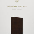 Load image into Gallery viewer, Personalized Custom Text Name ESV Super Giant Print Bible TruTone Burgundy English Standard Version
