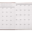 Load image into Gallery viewer, Baxter Undated Planner Brown Faux Leather
