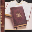 Load image into Gallery viewer, Personalized KJV Medium Brown Faux Leather Compact Bible
