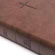Load image into Gallery viewer, Personalized NKJV Compact Bible Brown Leathertouch

