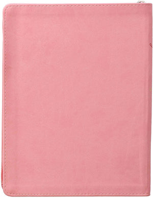 Year of Grace Peach Faux Leather Large Zippered Planner for 2020