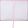 Load image into Gallery viewer, Personalized Custom Text Your Name Everything Beautiful Pink Faux Leather Classic Journal Ecclesiastes 3:11
