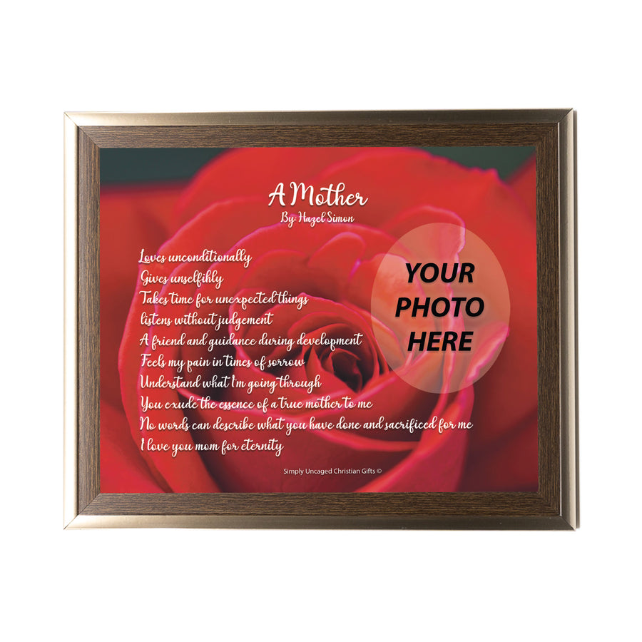 A Mother Personalized Photo Poem