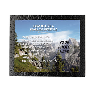 How To Live A Fearless Lifestyle Personalized Photo Poem