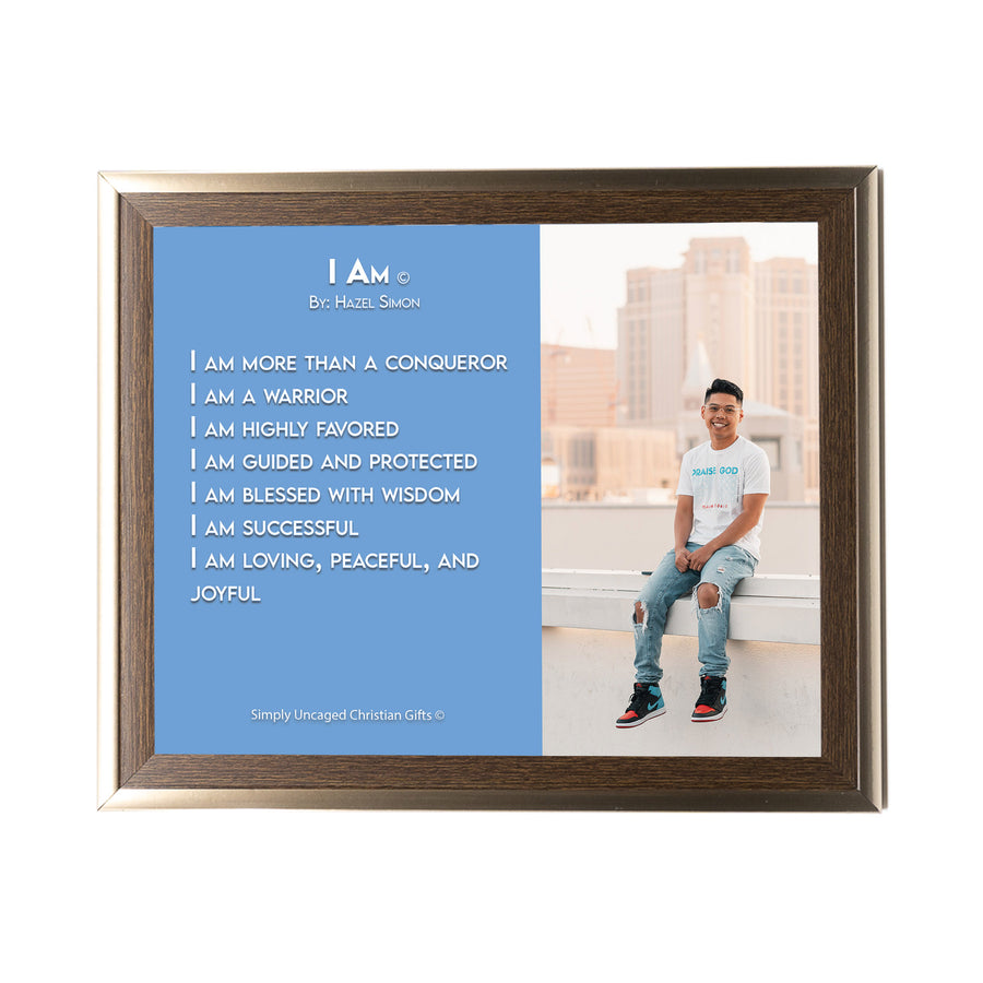 I Am Personalized Photo Poem