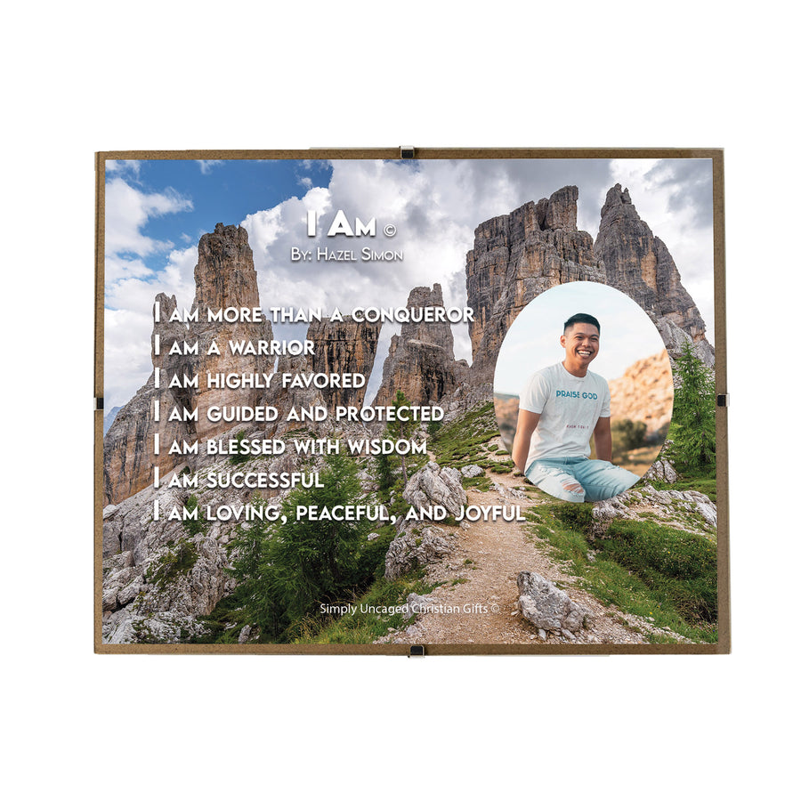 I Am Personalized Photo Poem