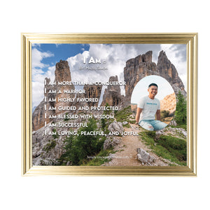 I Am Personalized Photo Poem