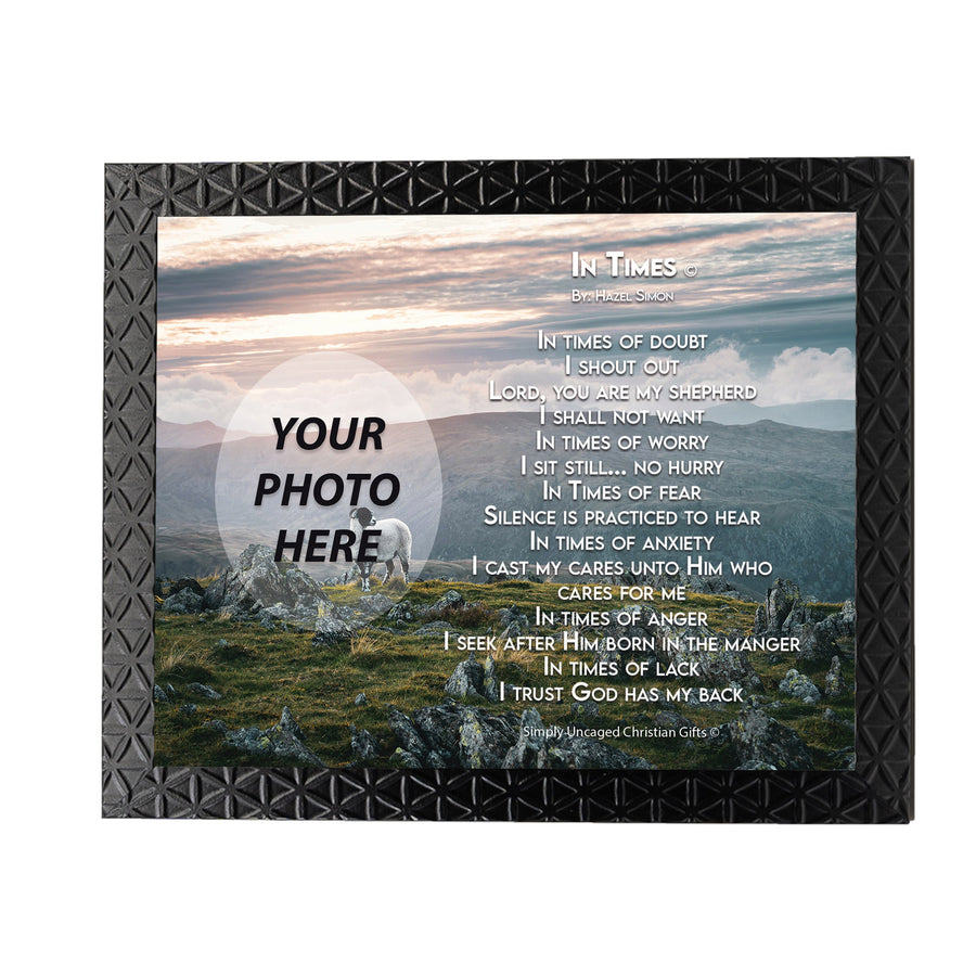 In Times Personalized Photo Poem