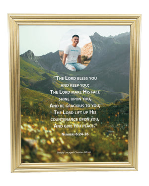 Numbers 6:24 Personalized Photo Verse