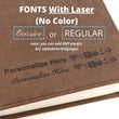 Load image into Gallery viewer, Personalized Be Still &amp; Know Teal Faux Leather Classic Journal Psalm 46:10
