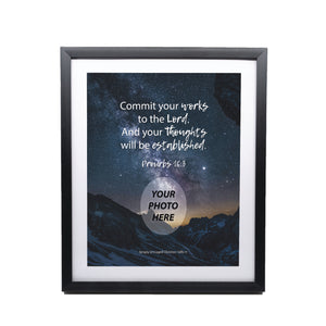 Proverbs 16:3 Personalized Photo Verse