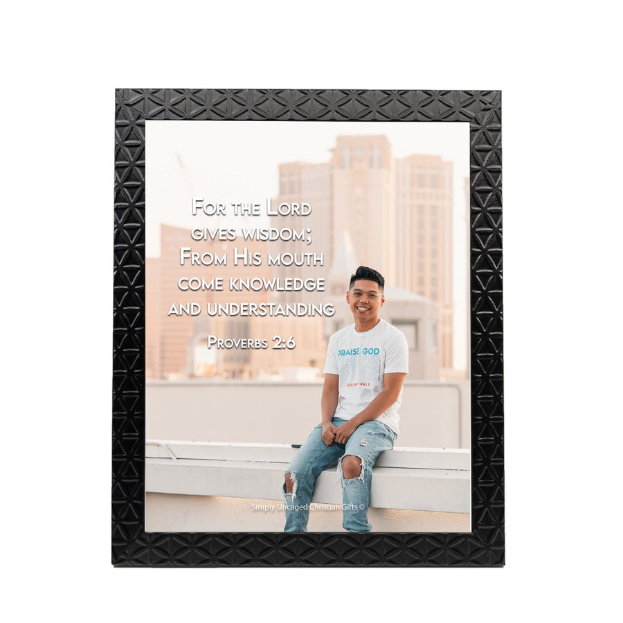 Proverbs 2:6 Personalized Photo Verse