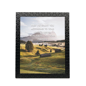 Psalm 20:4 Personalized Photo Verse