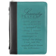 Load image into Gallery viewer, Serenity Prayer TwoTone Bible Cover
