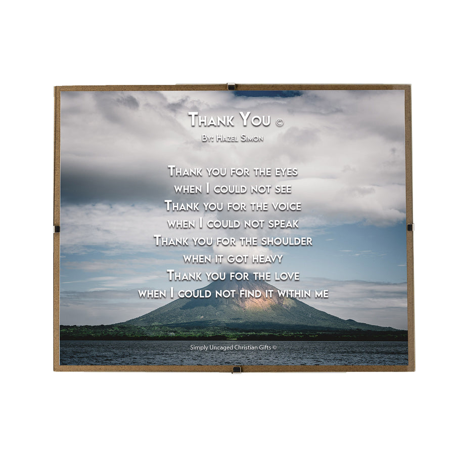 Thank You Personalized Photo Poem