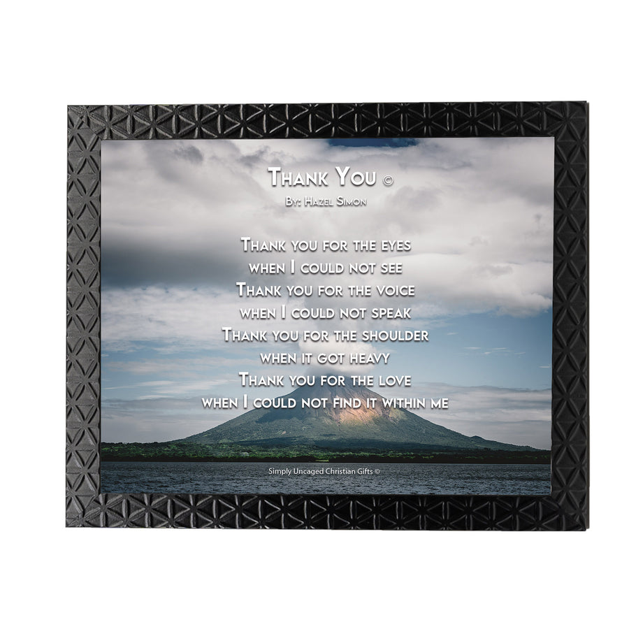 Thank You Personalized Photo Poem