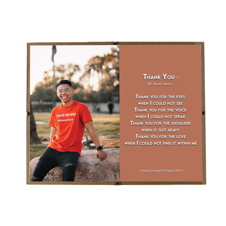 Thank You Personalized Photo Poem