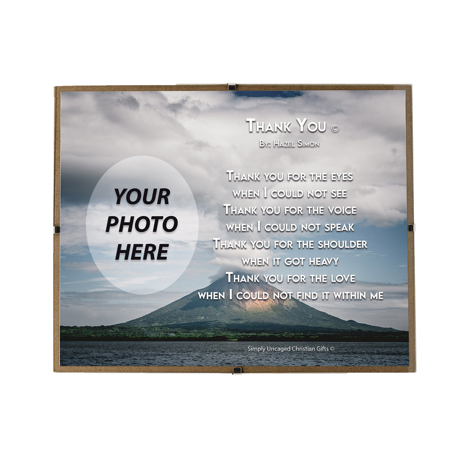 Thank You Personalized Photo Poem