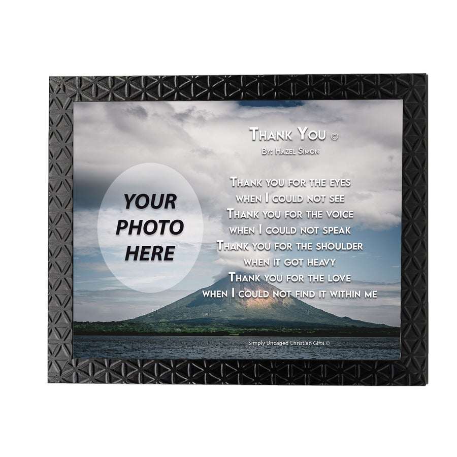 Thank You Personalized Photo Poem