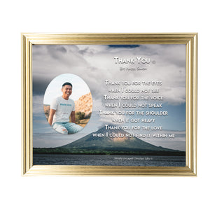 Thank You Personalized Photo Poem