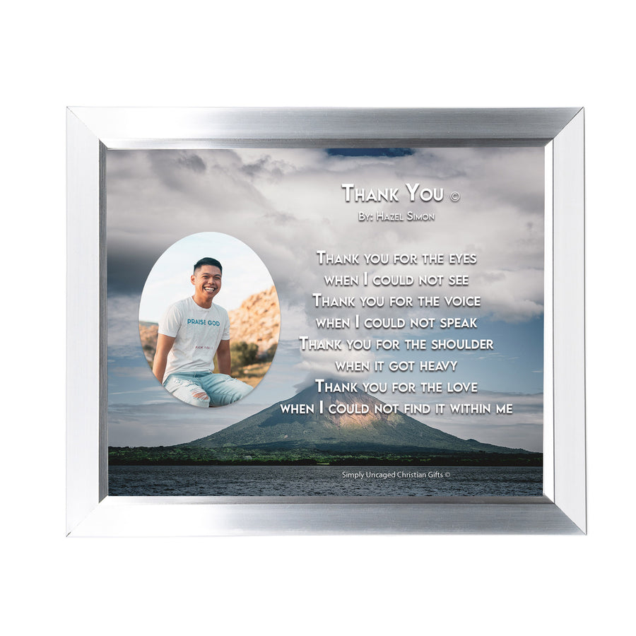 Thank You Personalized Photo Poem