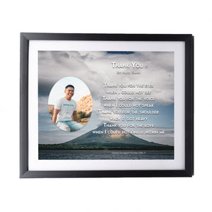 Thank You Personalized Photo Poem