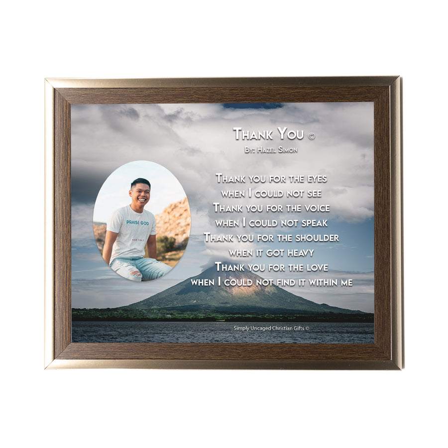 Thank You Personalized Photo Poem