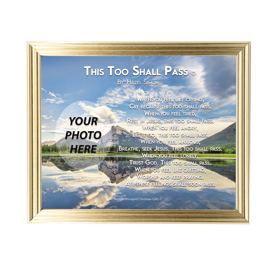 This Too Shall Pass Personalized Photo Poem