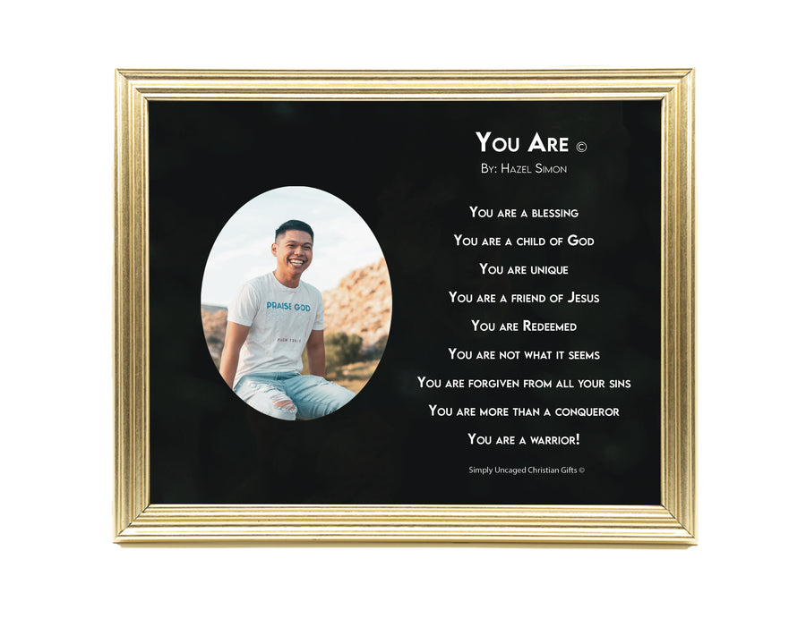 You Are Personalized Photo Poem