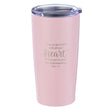 Load image into Gallery viewer, Trust in the Lord Proverbs 3:5 Pink Stainless Steel Travel Mug
