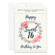 Load image into Gallery viewer, Christian Happy 16th Birthday Card for 16th Birthday Card, Christian Gift for 16th Birthday
