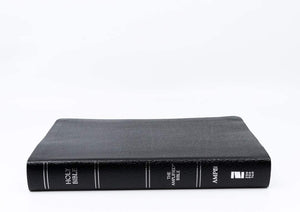 Personalized The Amplified Holy Bible Bonded Leather Black