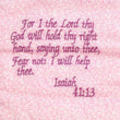 Load image into Gallery viewer, Embroidered Scripture Baby Quilt
