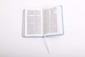 Personalized CSB Baby's New Testament with Psalms Blue LeatherTouch