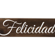 Load image into Gallery viewer, Felicidad Spanish Wood Decor
