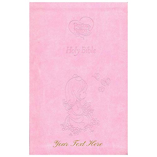 Personalized ICB Precious Moments Holy Bible Leathersoft Pink