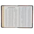Load image into Gallery viewer, Personalized KJV Holy Bible Thinline Large Print Brown and Caramel Premium Full Grain Leather
