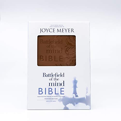 Personalized Battlefield of the Mind Bible: Renew Your Mind Through the Power of God's Word Brown