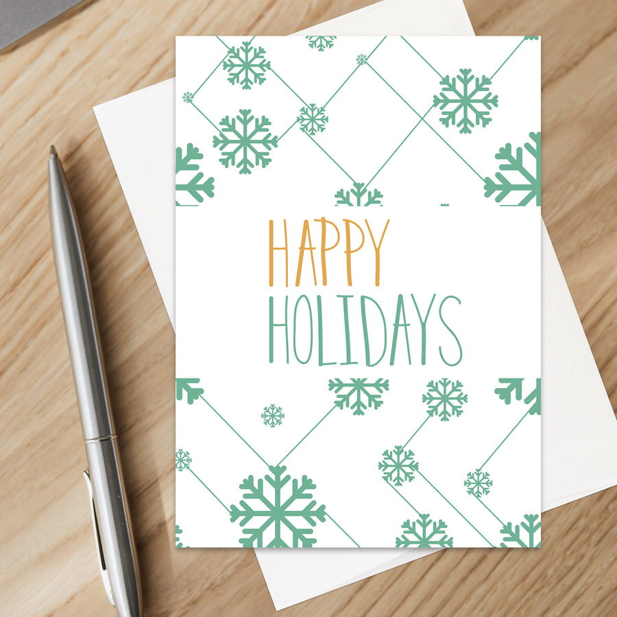 Christian Happy Holidays Card for Christmas