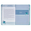 Load image into Gallery viewer, Growing in Grace Teal Faux Leather Daily Devotional - Cheri Fuller &amp; Jennifer Kennedy Dean

