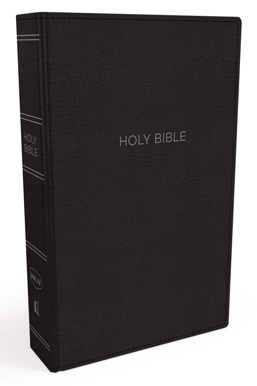 Personalized NKJV Thinline Holy Bible Comfort Leathersoft Black New King James Version