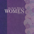 Load image into Gallery viewer, Personalized NKJV The Study Bible for Women LeatherTouch Indexed Plum &amp; Lilac
